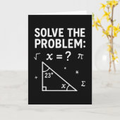 おもしろい67数学ミーム　問題を解く　先生のための カード (黄色い花)