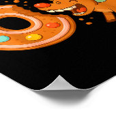 おもしろい67 クリスマスコokies ルドルフ ジン鹿 ジョー ポスター (角)