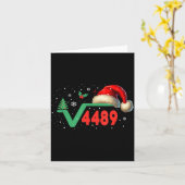 おもしろい67 ミーム平方根4489 スラング 数学教師 カード (黄色い花)