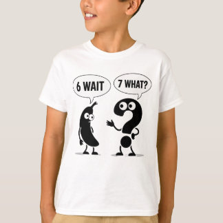 おもしろい67 六七 バナナ グラフィック ミーム Tシャツ