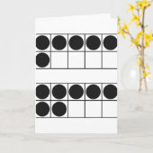 おもしろい6 7数字教師生徒六七ミーム カード (黄色い花)