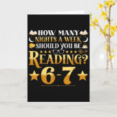 おもしろい6-7読書ミーム名言教師司書ブー カード (黄色い花)