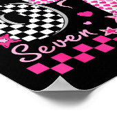 おもしろい6 7 コケッティ 6 7 ミーム メンズ レディース バレンタ ポスター (角)