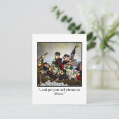 おもしろい7月4日パーティの招待状 招待状 (スタンド正面)