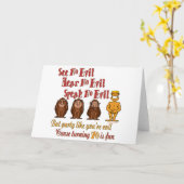 おもしろい70位の誕生日 カード (黄色い花)