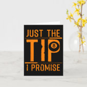 おもしろい8ボールプールギフト女子男性へビリヤーカッコいいド カード (黄色い花)