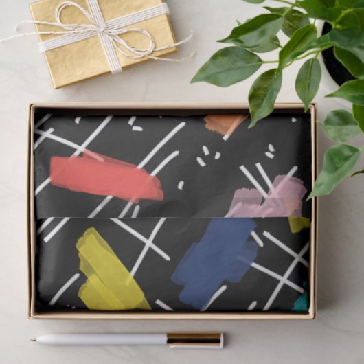 おもしろい80刺激を受けた代の明るいはっきりしたティッシュペーパー 薄葉紙 (ギフト)