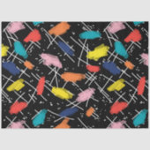 おもしろい80刺激を受けた代の明るいはっきりしたティッシュペーパー 薄葉紙 (正面)