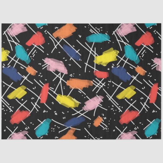 おもしろい80刺激を受けた代の明るいはっきりしたティッシュペーパー 薄葉紙 (正面)