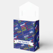 おもしろい95thバースデーパーティーモノグラパーソナライズされたム フェイバーボックス (オープン)