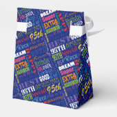 おもしろい95thバースデーパーティーモノグラパーソナライズされたム フェイバーボックス (裏面サイド)