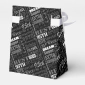 おもしろい95thバースデーパーティーモノグラパーソナライズされたム フェイバーボックス (裏面サイド)