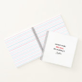 「おもしろい98%疲れ、2%つぶす ノートブック (内部)