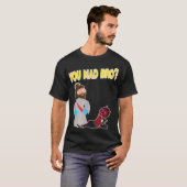 おもしろい あなた怒ってるの？ キリスト教 信仰 イエス 聖書 Gif Tシャツ (正面フル)