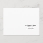 おもしろい&おもしろいすしRSVPポストカード – Kraft インビテーションポストカード (裏面)