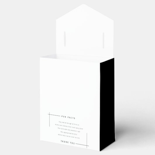 おもしろい、おもしろいファクトミニマル結婚リスト フェイバーボックス (オープン)