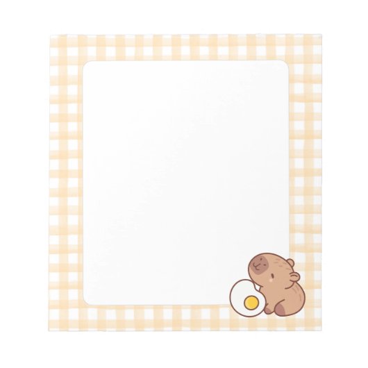 おもしろい, お洒落, カラフル,ひな形 ノートパッド (正面)