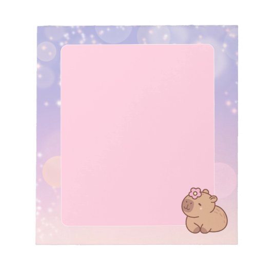 おもしろい, お洒落, カラフル,ひな形 ノートパッド (正面)