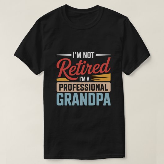 おもしろい お父さん ユーモア 父の日 誕生日 ジョーク クール Tシャツ (デザイン正面)