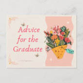 おもしろい&かわいい卒業アドバイスカード シーズンポストカード (正面)