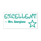 おもしろい「すばらしい！」 マーキングゴム印 セルフインキングスタンプ (デザイン)