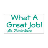 おもしろい「なんて素晴らし仕事だ!」 表彰ゴム印 セルフインキングスタンプ (デザイン)