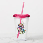 おもしろい アクリルタンブラー (裏面)