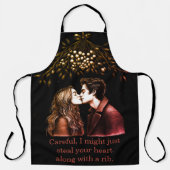 おもしろい・エプロンでBBQを超えた女性の絆 エプロン (正面)