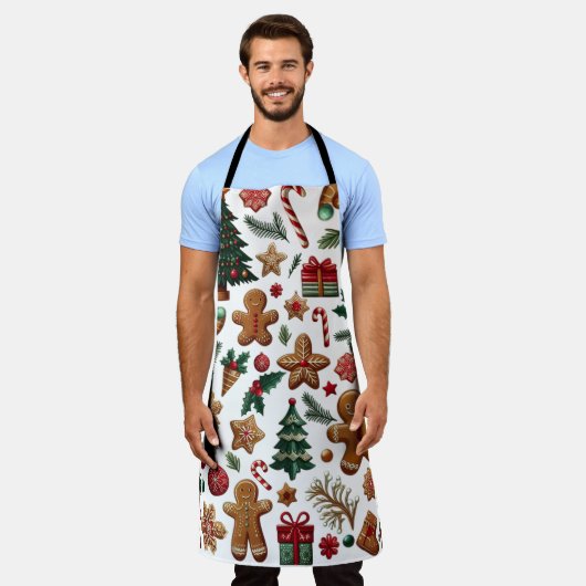 おもしろい エプロン (着用した状態)