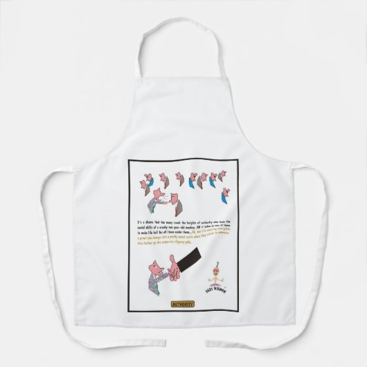 おもしろい エプロン (正面)