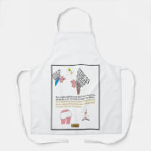 おもしろい エプロン (正面)
