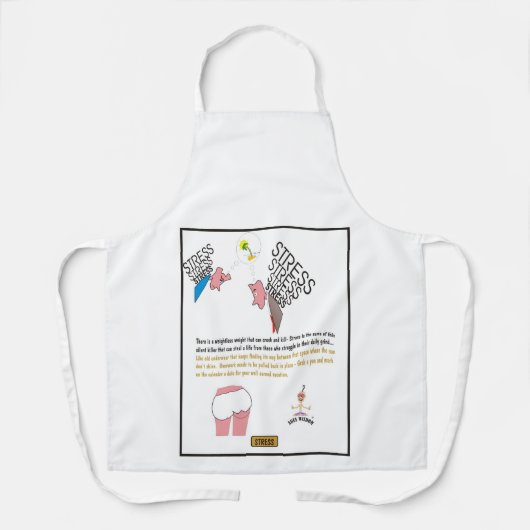おもしろい エプロン (正面)