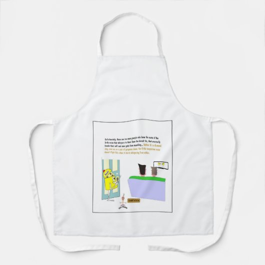 おもしろい エプロン (正面)