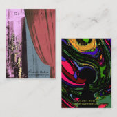 おもしろい&エレガンツ~名刺 名刺 (正面/裏面)