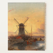 おもしろい・オン・ザ・アイスJan Jacob Coenraad Spohler プランナー手帳 (裏面)