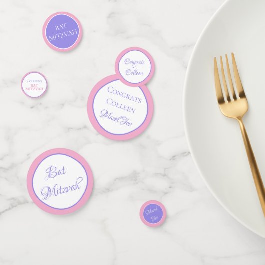 おもしろい!カスタムバルミツワー紙吹雪 コンフェッティ (グループ)