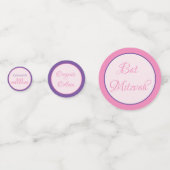 おもしろい!カスタムバルミツワー コンフェッティ (裏面)