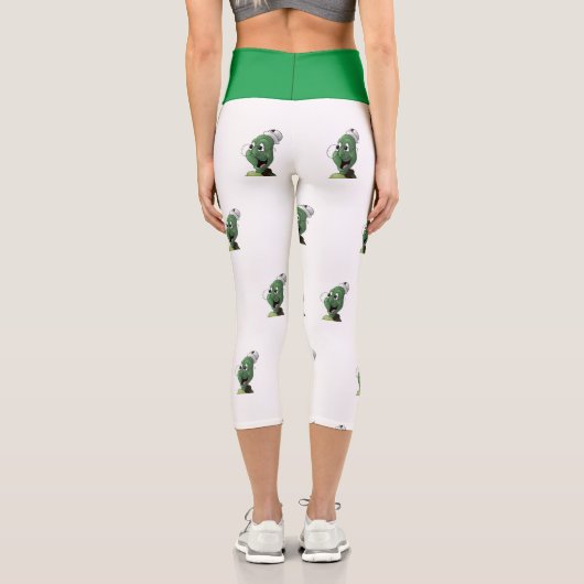 おもしろい カプリレギンス (裏面)