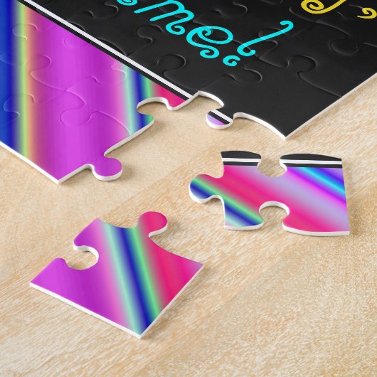 おもしろい, カラフル, 91お洒落番目の誕生日パズル ジグソーパズル (側面)