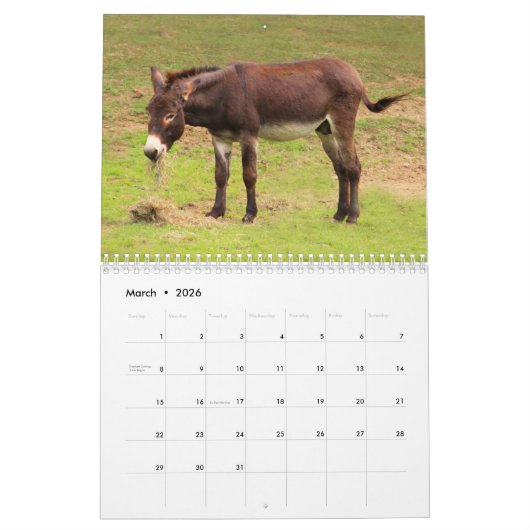 おもしろい カレンダー (3月 2026)