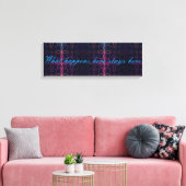 おもしろい キャンバスプリント (インサイチュ (リビング))