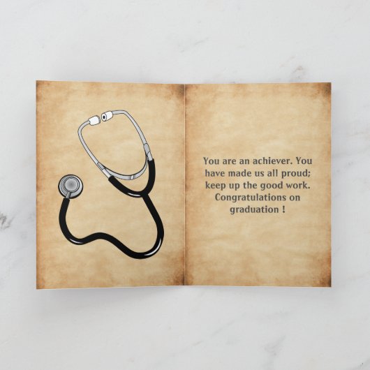 おもしろい&キュートおめでとうナース カード (内部)