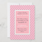 おもしろい&クかわいらしラスメート/学校誕生日招待状 招待状 (裏面)