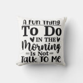 おもしろい クッション (正面)