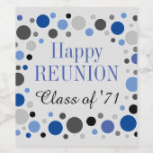 おもしろい!クラス懇親会カスタムワインラベル ワインラベル (シングルラベル)