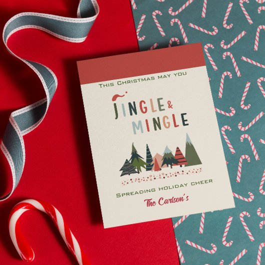 おもしろい |クリスマスフォトカード |クリスマスツリー |カード シーズンカード