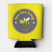 おもしろい!クーラーボックス- You Bee Long to Me - Bee 缶クーラー (正面)