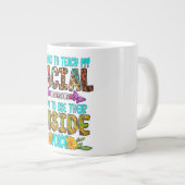 おもしろい ジャンボコーヒーマグカップ (正面右)