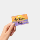 おもしろい·スカラフルクール·パス バッジ (手持ち)