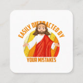 おもしろい スクエア名刺 (裏面)